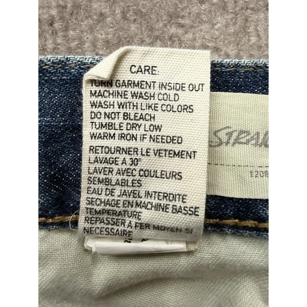 Denim & Supply Ralph Lauren Jeans 31x32 USA Flag Eagle Distressed Slim Vintage - Picture 5 of 16